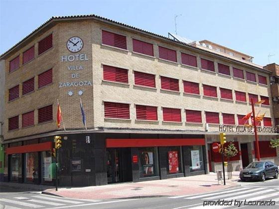 Hotel Villa De Zaragoza Casetas Buitenkant foto