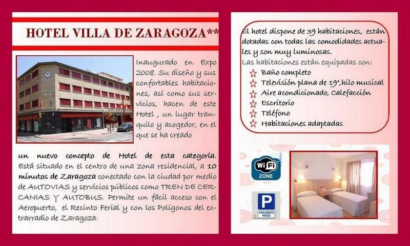 Hotel Villa De Zaragoza Casetas Buitenkant foto